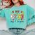 I Survived 6733 Days Baseball Football Softball 3rd Grade Comfort Colors Sweatshirt Butter