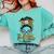 T Ball Mom Messy Bun Leopard Baseball Mom Leopard Comfort Colors Sweatshirt Butter T Ball Mom Messy Bun Leopard Baseball Mom Leopard Comfort Colors Sweatshirt Butter