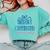 Tired But Caffeinated Baseball Mom Trendy Tired Baseball Mom Comfort Colors Sweatshirt Butter