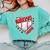 Warriors Home Plate Baseball Sports Baseball Mom Comfort Colors Sweatshirt Butter