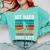 Women's Retro Hit Hard Run Fast Turn Left Baseball Lover Comfort Colors Sweatshirt Butter