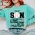 Yes Son Has Practice a Game Baseball Mom Comfort Colors Sweatshirt Butter