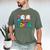 100 Days Of School Baseball Boys Kids Colorful 100th Day Men's Comfort Colors T-Shirt Moss 100 Days Of School Baseball Boys Kids Colorful 100th Day Men's Comfort Colors T-Shirt Moss