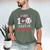 100 Days Of School Dabbing Baseball Hit Student Kids Boys Men's Comfort Colors T-Shirt Moss 100 Days Of School Dabbing Baseball Hit Student Kids Boys Men's Comfort Colors T-Shirt Moss