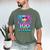 100 Drippy Days Of School Baseball Ice Cream 100th Day Boys Men's Comfort Colors T-Shirt Moss 100 Drippy Days Of School Baseball Ice Cream 100th Day Boys Men's Comfort Colors T-Shirt Moss