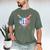 11th Birthday 11yr 2014 Baseball 11 Player 11th Birthday Men's Comfort Colors T-Shirt Moss