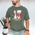 13 Years Old Baseball Birthday Boy 13th Bday Party Men's Comfort Colors T-Shirt Moss