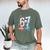 6 7 Baseball Six Seven Meme 67 Hands Kids Men Women Men's Comfort Colors T-Shirt Moss