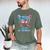 67 Days Of School 67th Day Baseball Meme Men Boys Kids Men's Comfort Colors T-Shirt Moss