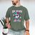 67 Meme Six Seven Bruh Baseball Ice Cream Drip Men's Comfort Colors T-Shirt Moss