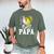 Ball Papa Softball Baseball Dad Fathers Day Premium Men's Comfort Colors T-Shirt Moss Ball Papa Softball Baseball Dad Fathers Day Premium Men's Comfort Colors T-Shirt Moss