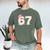 Baseball 67 Dripping Six Seven Drip Boys Gen Z Men's Comfort Colors T-Shirt Moss Baseball 67 Dripping Six Seven Drip Boys Gen Z Men's Comfort Colors T-Shirt Moss