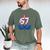 Baseball 67 Six Seven Gen Alpha Meme Drip Men's Comfort Colors T-Shirt Moss