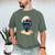 Baseball Catcher Mask Ice Cream Dripping Baseball Boy Youth Men's Comfort Colors T-Shirt Moss