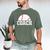 Baseball Coach Little League Baseball Dad Athletic Sports Men's Comfort Colors T-Shirt Moss