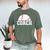 Baseball Coach Little League Baseball Dad Athletic Sports Premium Men's Comfort Colors T-Shirt Moss