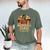 Baseball Dad – Always In The Stands Always Loud Retro Premium Men's Comfort Colors T-Shirt Moss
