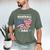 Baseball DAD American Flag Patriotic Father's Day Premium Men's Comfort Colors T-Shirt Moss Baseball DAD American Flag Patriotic Father's Day Premium Men's Comfort Colors T-Shirt Moss