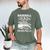 Baseball Dad Like A Baseball Dad But With Bigger Balls Men's Comfort Colors T-Shirt Moss