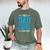 Baseball Dad Coach Father's Day Men's Comfort Colors T-Shirt Moss Baseball Dad Coach Father's Day Men's Comfort Colors T-Shirt Moss