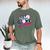 Baseball Dad Coach Training Saying Get Your Glove Down Premium Men's Comfort Colors T-Shirt Moss