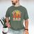Baseball Dad Father Son Proud Daddy Papa Grandpa Sports Men's Comfort Colors T-Shirt Moss