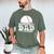 Baseball Dad Father Sport Fan Men's Comfort Colors T-Shirt Moss Baseball Dad Father Sport Fan Men's Comfort Colors T-Shirt Moss