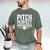 Baseball Dad Baseball Lovers Homerun Fathers Day Father Men's Comfort Colors T-Shirt Moss Baseball Dad Baseball Lovers Homerun Fathers Day Father Men's Comfort Colors T-Shirt Moss