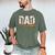 Baseball Dad Novelty Sports Love Fathers Day Men's Comfort Colors T-Shirt Moss Baseball Dad Novelty Sports Love Fathers Day Men's Comfort Colors T-Shirt Moss