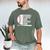 Baseball Dad Baseball Players Have The Best Dads Father Men's Comfort Colors T-Shirt Moss