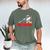 Baseball Dad Baseball Pop Art Baseball Sport Team Men's Comfort Colors T-Shirt Moss