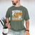 Baseball Dad Like a Regular Dad Only Way Cooler Men's Comfort Colors T-Shirt Moss