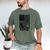 Baseball Dad Retro American USA Flag Baseball Father's Day Men's Comfort Colors T-Shirt Moss Baseball Dad Retro American USA Flag Baseball Father's Day Men's Comfort Colors T-Shirt Moss