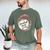 Baseball Dad Softball Glove And Ball Men's Comfort Colors T-Shirt Moss Baseball Dad Softball Glove And Ball Men's Comfort Colors T-Shirt Moss