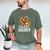 Baseball Daddy Fathers Day Men's Comfort Colors T-Shirt Moss