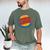 Baseball Dinger King Logo For Home Run Players And Fan Men's Comfort Colors T-Shirt Moss Baseball Dinger King Logo For Home Run Players And Fan Men's Comfort Colors T-Shirt Moss