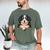 Baseball Dog Men & Women Men's Comfort Colors T-Shirt Moss Baseball Dog Men & Women Men's Comfort Colors T-Shirt Moss