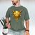 Baseball Drip Ice Cream Camo Cool Men's Comfort Colors T-Shirt Moss