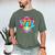 Baseball Drip Jersey Number 77 For Players & 77th Birthday Men's Comfort Colors T-Shirt Moss
