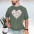 Baseball Heart Drip Valentine's Day Baseball Lover Boys Men Men's Comfort Colors T-Shirt Moss Baseball Heart Drip Valentine's Day Baseball Lover Boys Men Men's Comfort Colors T-Shirt Moss