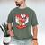 Baseball Ice Cream Drip Baseball Strawberry For Youth Red Men's Comfort Colors T-Shirt Moss Baseball Ice Cream Drip Baseball Strawberry For Youth Red Men's Comfort Colors T-Shirt Moss