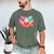Baseball Ice Cream Drip Style Melt Ice Cream Youth Boys Men's Comfort Colors T-Shirt Moss Baseball Ice Cream Drip Style Melt Ice Cream Youth Boys Men's Comfort Colors T-Shirt Moss