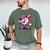 Baseball Ice Cream Shirt Cool Baseball Drip For Boys Men's Comfort Colors T-Shirt Moss
