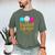 Baseball Lifestyle Baseball Drip Icecream Men's Comfort Colors T-Shirt Moss