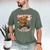 Baseball Player Christmas Gingerbread Smashing Through Snow Men's Comfort Colors T-Shirt Moss Baseball Player Christmas Gingerbread Smashing Through Snow Men's Comfort Colors T-Shirt Moss