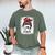 Bleached Tia Life Soccer Messy Bun Baseball Game Day Men's Comfort Colors T-Shirt Moss Bleached Tia Life Soccer Messy Bun Baseball Game Day Men's Comfort Colors T-Shirt Moss