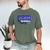 Blue Panther Baseball Home Plate Game Day Mascot Panther Men's Comfort Colors T-Shirt Moss