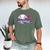 Bonus Mom Rookie Of Year 1st Birthday Baseball Theme Men's Comfort Colors T-Shirt Moss