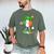 Boys St Patricks Day Kids Baseball Player Ice Cream Drip Men's Comfort Colors T-Shirt Moss Boys St Patricks Day Kids Baseball Player Ice Cream Drip Men's Comfort Colors T-Shirt Moss