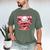 Boys Valentine Baseball Lifestyle Home Plate Ice-Cream Drip Men's Comfort Colors T-Shirt Moss Boys Valentine Baseball Lifestyle Home Plate Ice-Cream Drip Men's Comfort Colors T-Shirt Moss